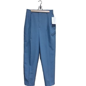 Vintage Daniel Laurent Pleated Pants Blue Women's Size 7 New